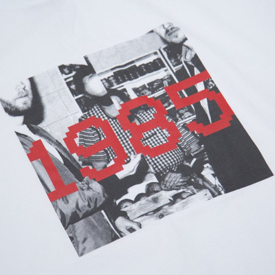 Backard Cartel t-shirt Rasmentalism "1985" white