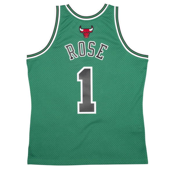 Koszulka Mitchell & Ness Chicago Bulls NBA Swingman Jersey Derrick Rose kelly green