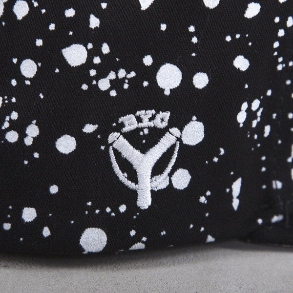 Backyard Cartel czapka snapback Splash black / white