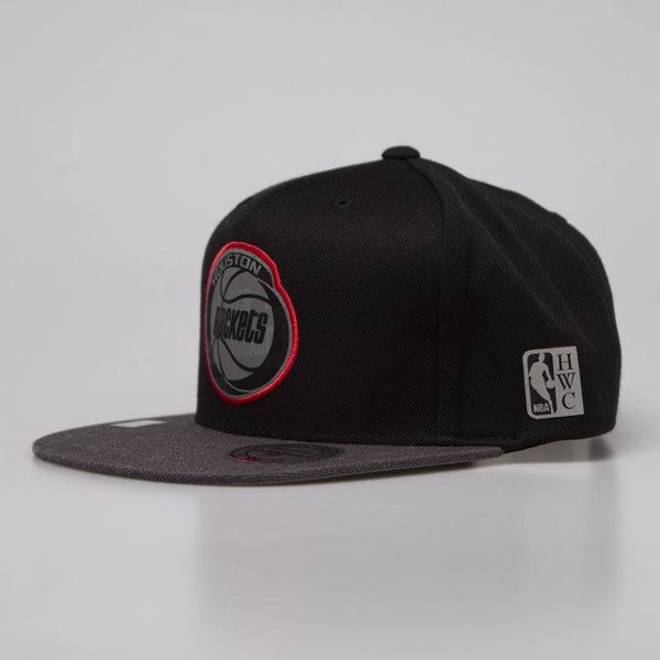 Czapka Mitchell & Ness Houston Rockets Snapback Cap black Reflective Duo Snapback