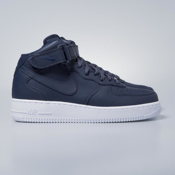 Sneakers buty Nike Air Force 1 Mid '07obsidian / obsidian - white 315123-415
