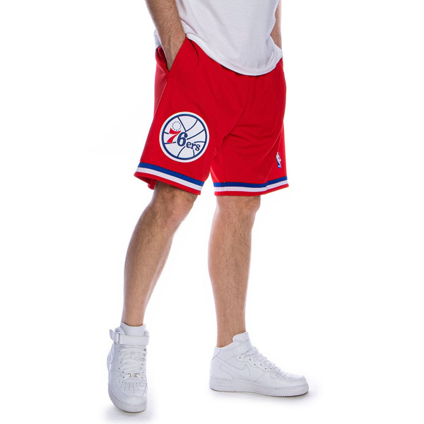 Mitchell & Ness shorts Philadelphia 76ers red Swingman Shorts