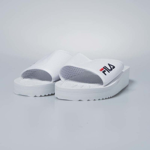 Klapki damskie FILA Tomaia Slipper WMNS white 1010348.1FG
