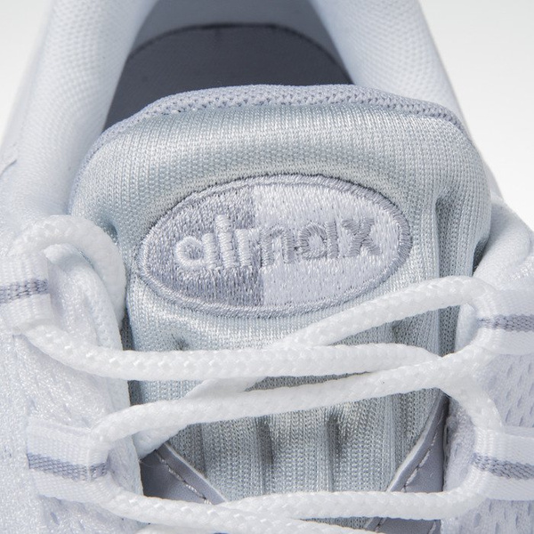 Sneakers buty Nike Air Max 95 Essential white / wolf grey-obsidian (749766-111)