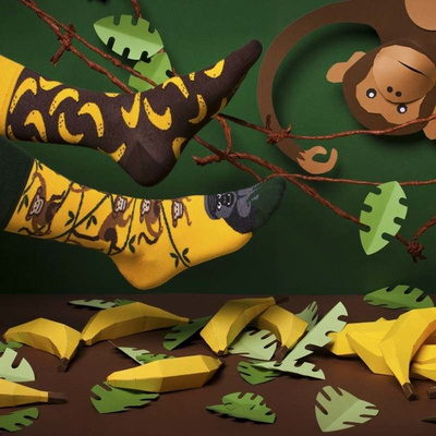 Many Mornings Socks Monkey Business