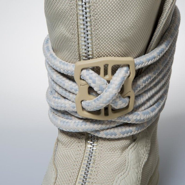 Sneakers buty zimowe damskie Nike SF AF1 High rathan / rathan - white AA3965-200