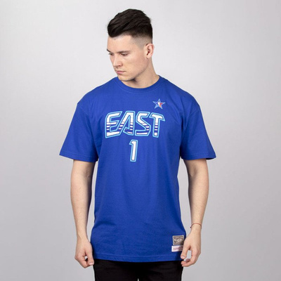 Koszulka Mitchell & Ness All Star East #1 Allen Iverson T-shirt navy NBA Name & Number Tee