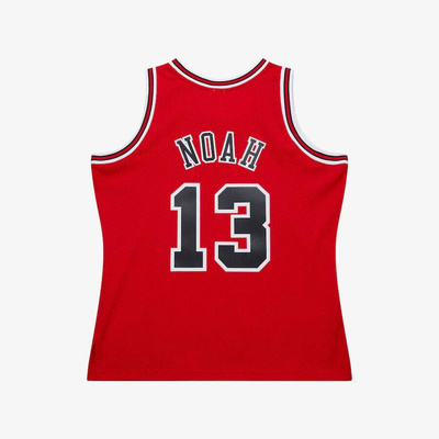 Mitchell & Ness Chicago Bulls  #13 Joakim Noah Dark Jersey scarlet