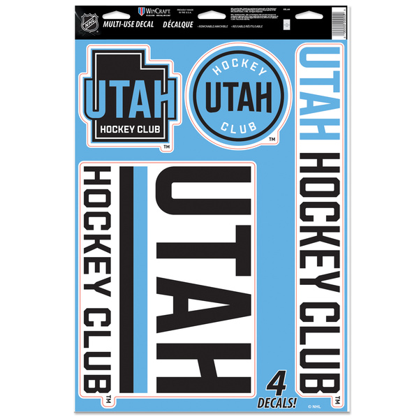 Naklejka WinCraft NHL Multi-Use Decal 11x17 Utah