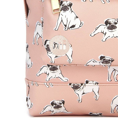 Mi-Pac backpack Pugs peach