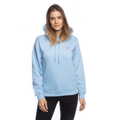 Women Two Girls One Hoodie Baby Blue Slavic Mornings blue