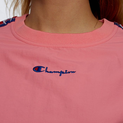 Bluza damska Champion Reverse Weave Crewneck Top pink/purple