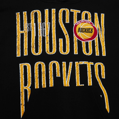 Bluza Mitchell & Ness Houston Rockets NBA Team OG Fleece 2.0 black