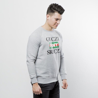 Bluza PLNY Sweatshirt Guczi Sruczi Crewneck grey