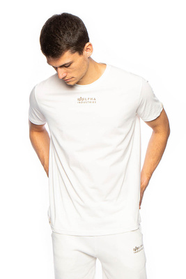 Koszulka Alpha Industries Organics EMB T-shirt biała