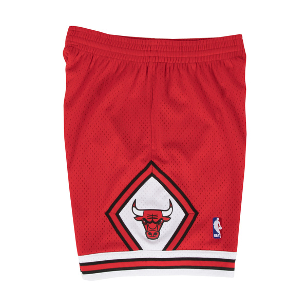 Szorty Mitchell & Ness Chicago Bulls red Swingman Shorts