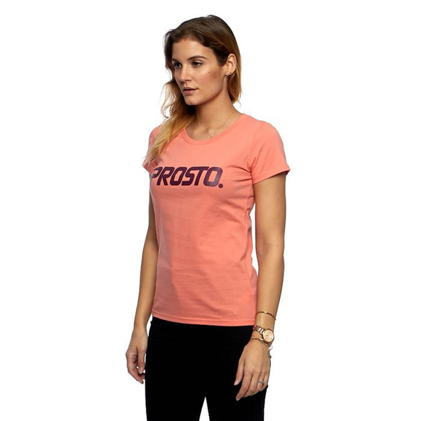 Koszulka damska Prosto Klasyk T-shirt Classy light pink
