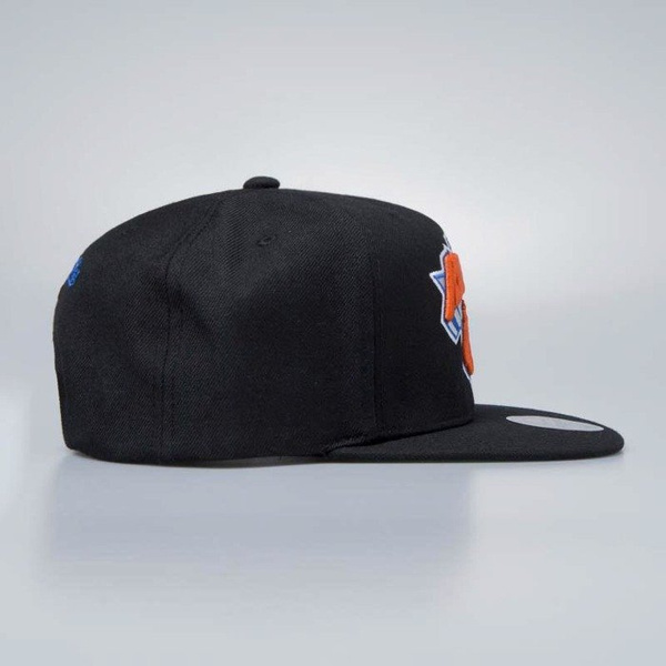 Cap Mitchell & Ness snapback New York Knicks black Wool Solid