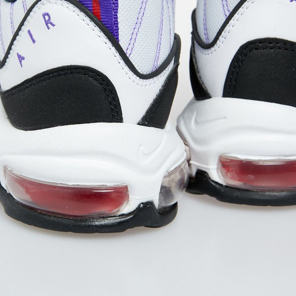 Sneakers buty Nike Air Max 98 white/black-psychic purple (640744-110)
