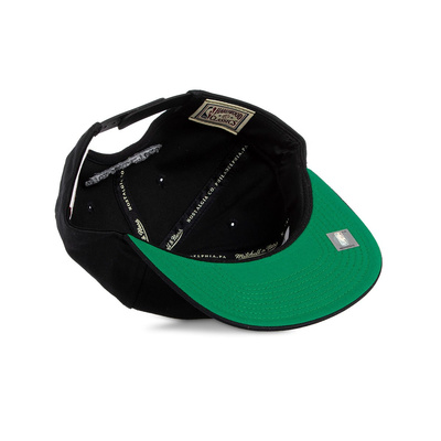 Czapka Mitchell & Ness Minnesota Timberwolves Snapback Cap czarna Team Logo Deadstock Throwback Snapback