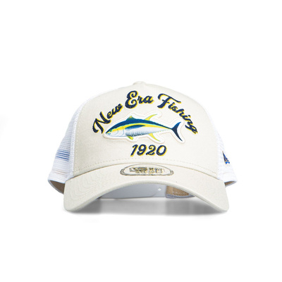Czapka New Era Fishing Trucker Cap biała