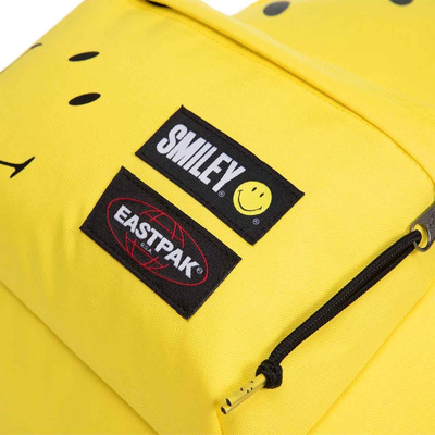 Eastpak Padded Pak'r Backpack Smiley Big yellow