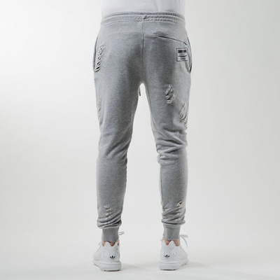 Spodnie dresowe Criminal Damage Shoreditch Jogger grey