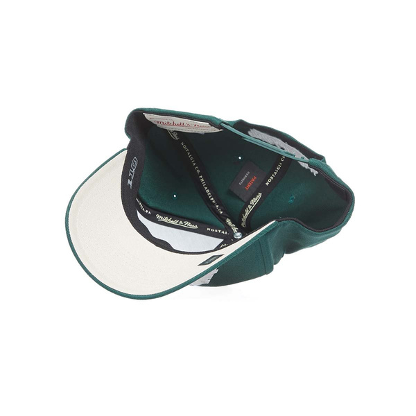 Czapka Mitchell & Ness snapback Boston Celtics green White Out Snapback