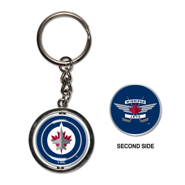 WinCraft NHL Spinner Key Ring Winnipeg Jets