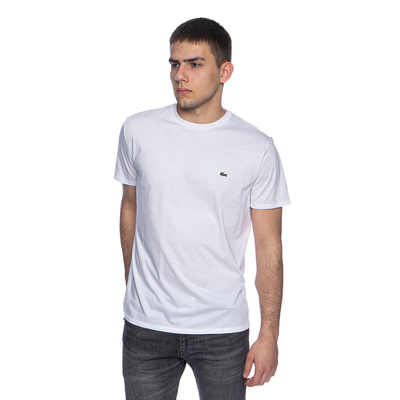 Koszulka Lacoste Men's Crew Neck Pima Cotton T-Shirt biała