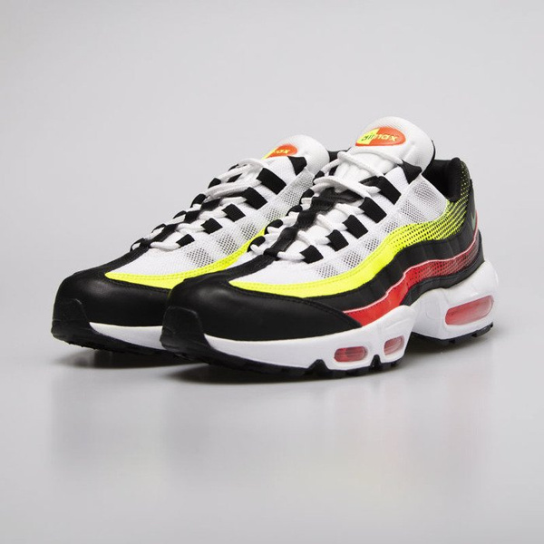 Sneakers buty Nike Air Max 95 black / aloe verde (AJ2018-004)