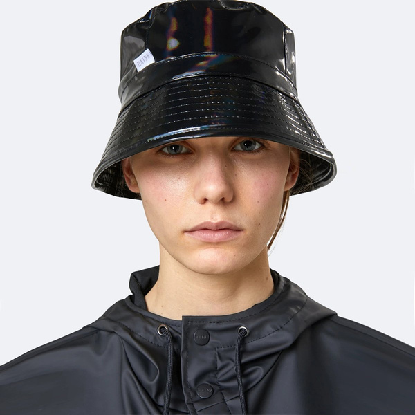 Kapelusz Rains Bucket Hat Shine czarny