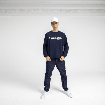 Lacoste Men's Contrast Strap Cotton Cap white