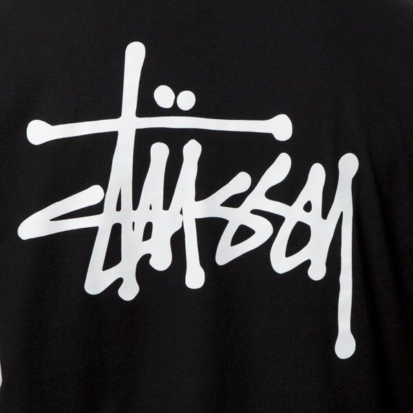 Stussy koszulka Basic Stussy Tee black HO17