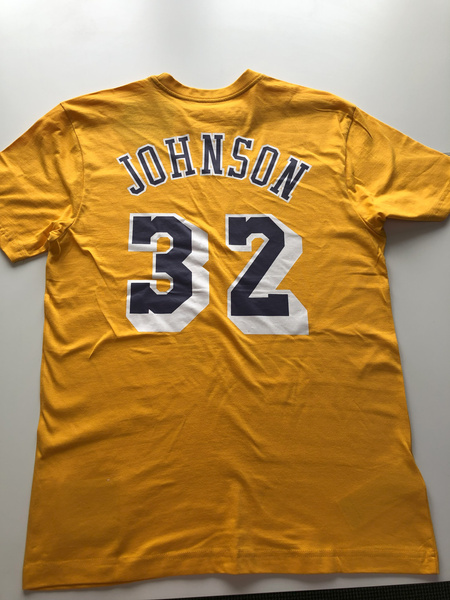 Koszulka Mitchell & Ness NBA N&N Tee Los Angeles Lakers Magic Johnson #32 yellow