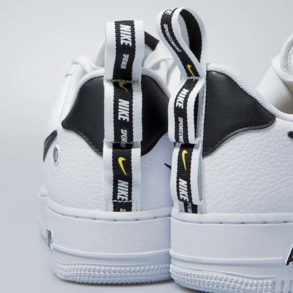 Sneakers buty Nike Air Force 1 '07 LV8 Untility white / white-black-tour yellow (AJ7747-100)