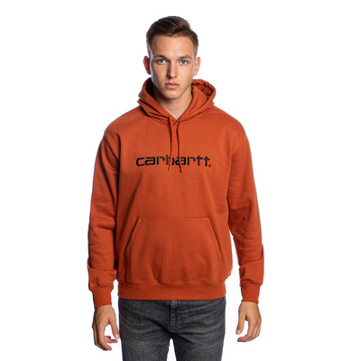 Carhartt WIP Hooded Division Sweat cinnamon/black