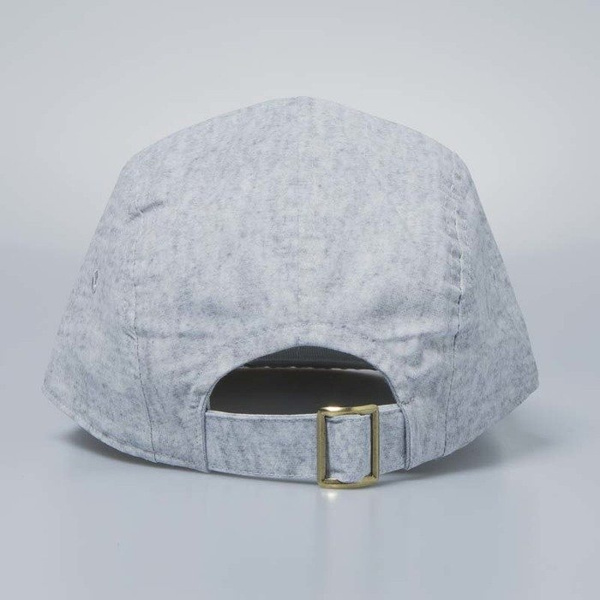 Czapka Champion 5panel Logo Reverse Weave Cap light heather grey