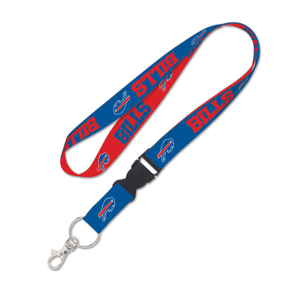 Smycz WinCraft NFL Lanyard w/detachable buckle 1" Buffalo Bills