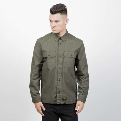Carhartt WIP L/S Mision Shirt cypress rinsed