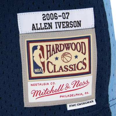 Mitchell & Ness Denver Nuggets #13 Allen Iverson Alternate Jersey navy