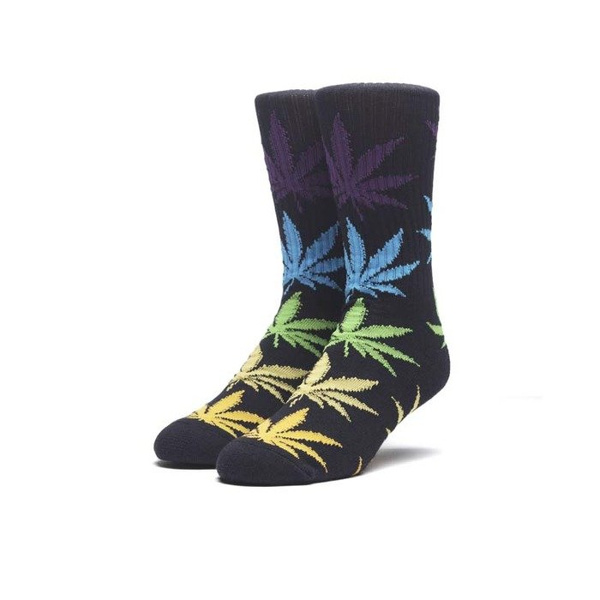 Skarpety HUF Melange Plantlife Socks black multi