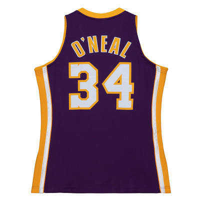 Jersey Mitchell & Ness Los Angeles Lakers #34 Shaquille O'Neal Finals Jersey purple