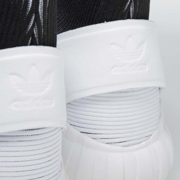 Sneakers buty Adidas Originals Tubular DOOM white / white - black (BA7554)