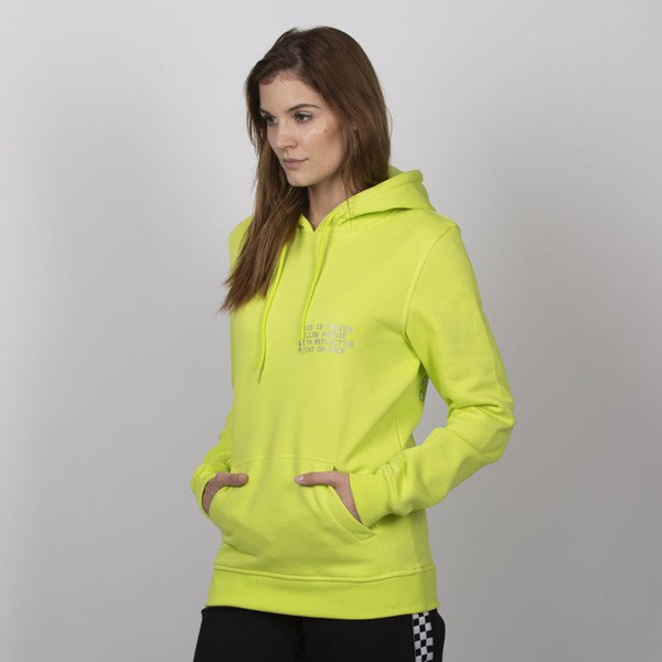 Majors bluza damska Neon Hoodie toxic green