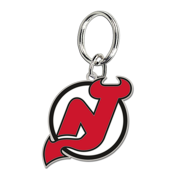 WinCraft NHL Cloisonne Key Ring New Jersey Devils