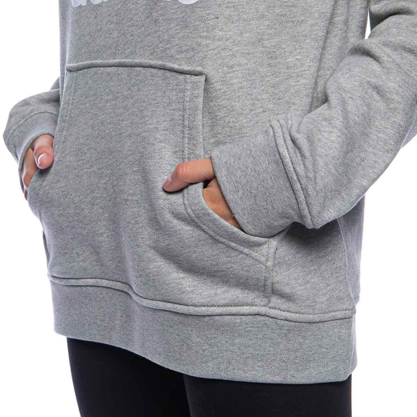 Bluza damska Adidas Originals Trefoil Hoodie medium grey heather/white