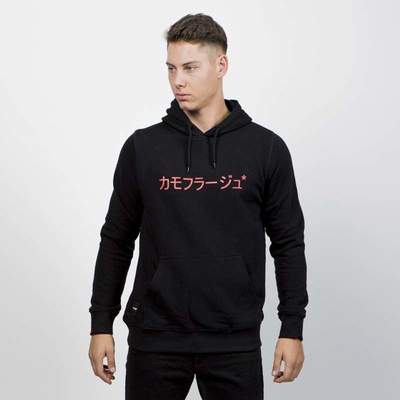 Kamuflage Sweatshirt Hoodie Hara-Kamu black