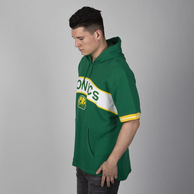 Mitchell & Ness sweatshirt French Terry Hooded green Seattle Supersonics