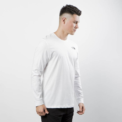 The North Face Longsleeve  M LS Simple Dome Tee TNF white